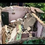 அரசு கட்டி கொடுத்த வீடுகள் இடிந்து விழுந்தது.