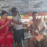 விக்கிரமங்கலம் அரசு கள்ளர் பள்ளியில் 100 நாள் சவால் தமிழ் ஆங்கிலம் வாசிப்பு திறன், கணித அடிப்படைத் திறன் ஆய்வு