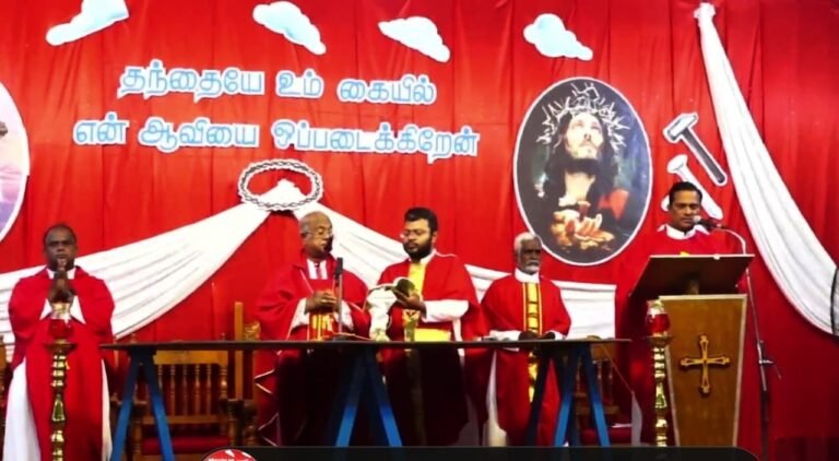 வாடிப்பட்டியில் ஆரோக்கிய அன்னைதிருத்தலதில் புனித வெள்ளி வழிபாடு: