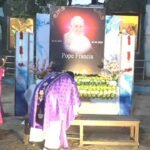 போப் ஆண்டவருக்கு இரங்கல்.