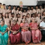 கந்தர்வகோட்டை அருகே அக்கச்சிப்பட்டி ஊராட்சி ஒன்றிய நடுநிலைப் பள்ளியில் எட்டாம் வகுப்பு மாணவ, மாணவிகளுக்கு பிரிவு உபச்சார விழா நடைபெற்றது