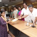 மதுரை சித்திரைப் பெருவிழா-2025 முன்னேற்பாடு பணிகள்அமைச்சர் பெருமக்கள் தலைமையில் ஆய்வுக் கூட்டம் நடைபெற்றது.