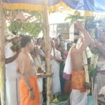 உசிலம்பட்டி திருவேங்கட பெருமாள் கோவிலில் 28 ஆண்டுகளுக்கு பின் கும்பாபிஷேக விழா நடைபெற்றது.