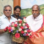 ஐந்தாம் ஆண்டில் அடியெடுத்து வைக்கும் புதுச்சேரி முதல்வர் சபாநாயகர் நேரில் வாழ்த்து