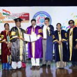 பொதுச்சேவையை பாராட்டி டாக்டர் பட்டம்.