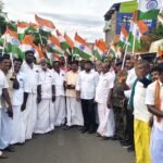 கமுதியில் "ஆபரேசன் சிந்தூர்" வெற்றியை முன்னிட்டு தேசிய ஜனநாயக கூட்டணி சார்பில் பேரணி நடைபெற்றது.