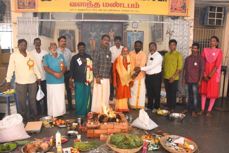 அனைத்திந்திய இந்து திருக்கோயில்கள் பாதுகாப்பு சங்கத்தின் சார்பாக மக்களுக்கான மக்கள் இயக்கம் நடத்திய சிறப்பு யாகம் & பூஜைகள்.