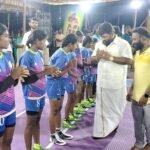 பழனியில் மாநில அளவிலான ஸ்போர்ட்ஸ் கிளப் மற்றும் சிலம்ப பயிற்சி பள்ளி இணைந்து நடத்தும் கபடி போட்டி நடைபெற்றது.