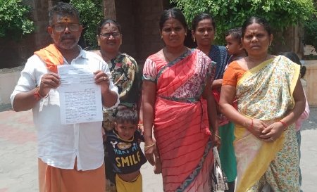 மதுரையில் இறந்த பெண்ணிற்கு தவறான இறப்பு சான்றிதழ்: டி.ஆர்.ஓ மீது நடவடிக்கை எடுக்ககோரி கலெக்டரிடம் மனு