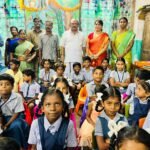 புதுச்சேரி உப்பளம் தொகுதி வாணரப்பேட்டை, தாவிதுபேட்டை காமராஜ் அரசு நடுநிலைப் பள்ளியில் ஓவிய கண்காட்சி நடைபெற்றது.