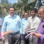 மேல்மங்கலத்தில் நடைபெற்று வரும் வளர்ச்சி பணிகளை ஊரக வளர்ச்சி துறை ஆணையர் ஆய்வு