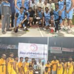 அகில இந்திய அளவிலான கூடை பந்தாட்ட இறுதிப் போட்டியை அமைச்சர் ஐ.பெரியசாமி துவக்கி வைப்பு