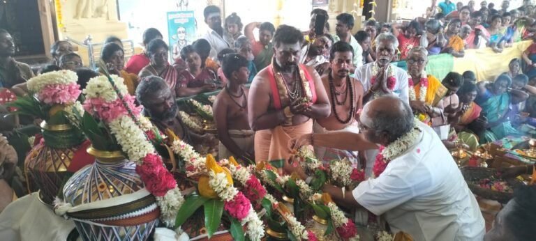 உத்தமபாளையம் அருகே அருள்மிகு அபிராமி அம்மை உடனுறை விக்கிரம பாண்டீஸ்வர முடையார் சிவாலயம் 3 ம்ஆண்டு வருடாபிஷேக விழா