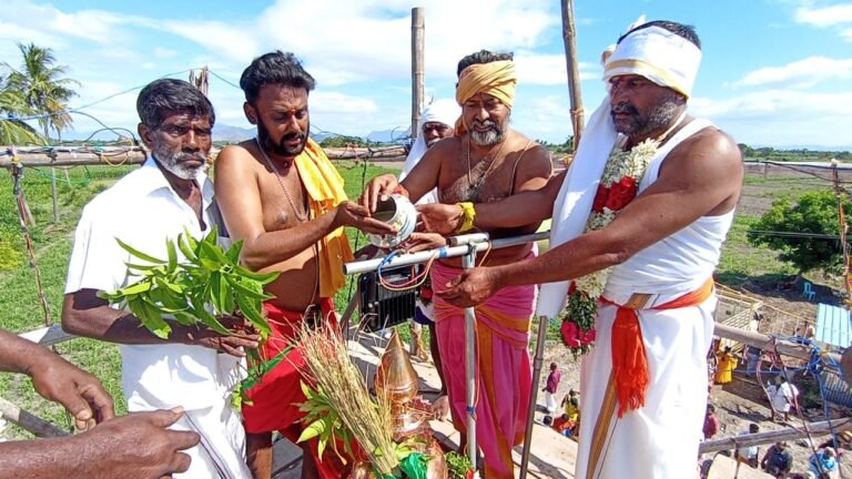 திருமங்கலம் அருகே 100 ஆண்டு பழமை வாய்ந்த கோயில் கும்பாபிஷேகம்