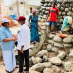 புதுச்சேரி உப்பளம் பகுதியில் நானா (எ) C.M.அஷிரப் பூங்கா பராமரிப்பு பணி நடைபெற்றது.