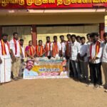 இராமநாதபுரம் த.வெ.க கிழக்கு மாவட்ட செயலாளர் B.மலர்விழி ஜெயபாலா அவர்களின் தலைமையில் உலக பட்டினி தினத்தை முன்னிட்டு அன்னதானம்.