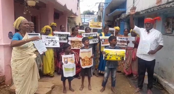 சோழவந்தான் அருகே மேலக்கால் கிராமத்தில் சீர் மரபினர் மாநில ஒருங்கிணைப்பாளர் தவமணி தனது வீட்டில் சிறை வைப்பு.