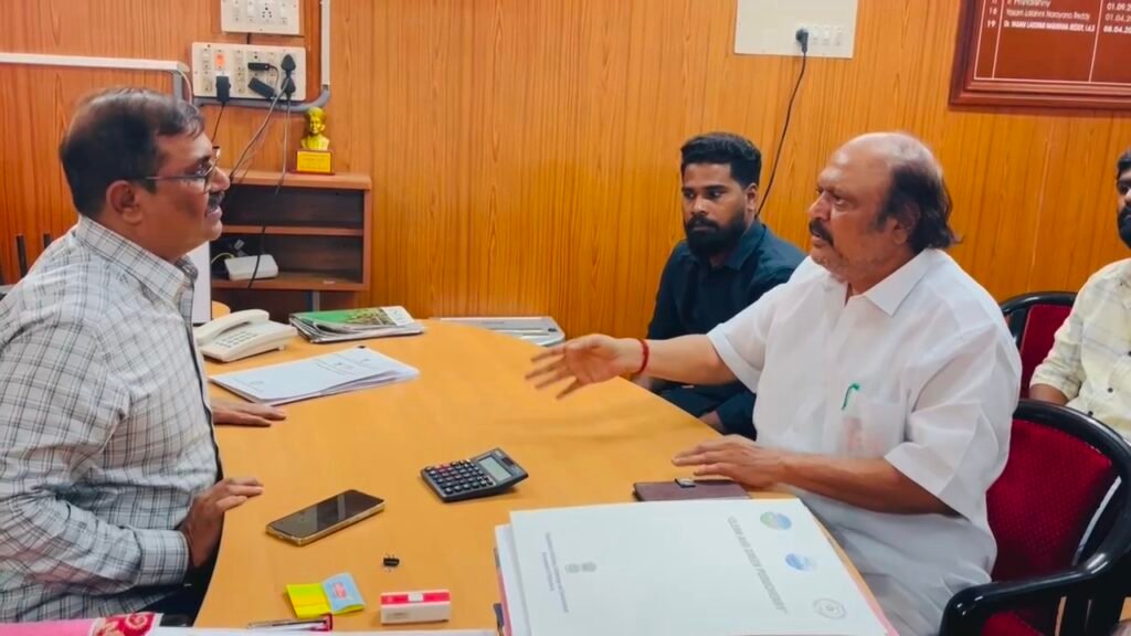 புதுச்சேரி திப்புராயபேட்டை நிக்கோலஸ் குடியிருப்பில் பட்டா வழங்க அனிபால் கென்னடி எம்எல்ஏ தீவிர சட்ட நடவடிக்கை