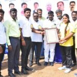 திருவூர் சூப்பர் கிங்க்ஸ் சிலம்பம் கிளப் மற்றும் திருநின்றவூர் நடராஜன் கிளப் மாணவ மாணவிகள் சாதனை