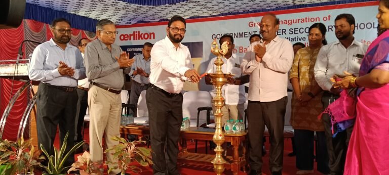 101 ஜமீன் தண்டலத்தில் அரசு மேல்நிலைப்பள்ளி புதியவகுப்பறை கட்டிடம் திறப்பு விழா