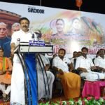 ஆப்ரேஷன் சிந்தூர் வெற்றி : முப்படை வீரர்களுக்கு நன்றி தெரிவித்து பிஜேபி சார்பில் மாபெரும் பொதுக்கூட்டம் நடைபெற்றது.