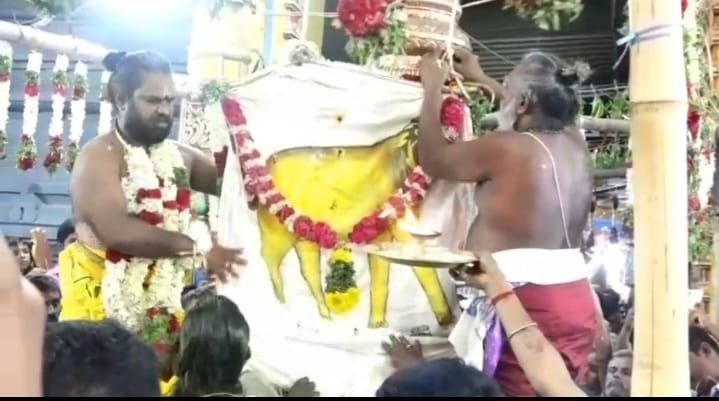ஜெனகை மாரியம்மன் ஆலய திருவிழா விமர்சையாக நடைபெற்றது.