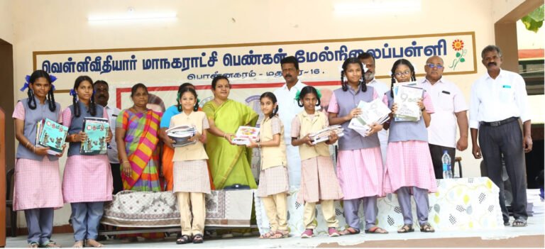 மதுரை மாநகராட்சி”கல்வி மட்டுமே ஒருவரை உயர்ந்த நிலைக்கு கொண்டு செல்லும்” மேயர் இந்திராணி பொன்வசந்த், தகவல்.