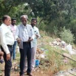 உசிலம்பட்டியின் குடிநீர் ஆதாரமாக விளங்கும் கண்மாயை நவீனப்படுத்தி பூங்காவாக மாற்றும் திட்டத்திற்காக சென்னை பாபா அணு ஆராய்ச்சி மூத்த விஞ்ஞானி தலைமையிலான அதிகாரிகள் நேரில் ஆய்வு மேற்கொண்டனர்.