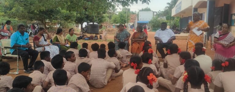 கந்தர்வகோட்டை அருகே போதைப் பொருள் எதிர்ப்பு விழிப்புணர்