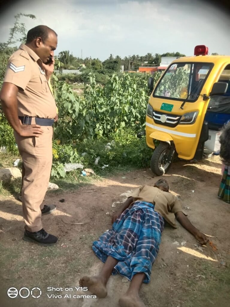 பழனி அருகே துப்புரவு பணியாளர் மாரடைப்பால் மரணம்.