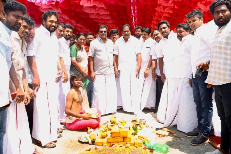 மணி மண்டபம் அமைச்சர் ஆய்வு