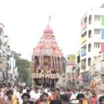 மதுரை கூடலழகர் பெருமாள் கோயில் வைகாசிப் பெருந்திருவிழா திருத்தேரோட்டம்.