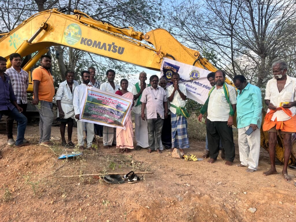 உசிலம்பட்டி அருகே தன்னர்வ தொண்டு நிறுவனங்கள் சார்பாக பசுக்காரன்பட்டி பந்தாணி கண்மாய் சீரமைப்பு பணிகள் தொடக்கம்
