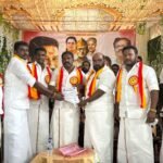 கமுதியில் அகில இந்திய பார்வர்ட் பிளாக் கட்சியின் இராமநாதபுரம் மாவட்ட நிர்வாகிகள் அறிமுக கூட்டம் நடைபெற்றது.