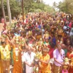 அலங்காநல்லூர் அருகே வலசை கிராமத்தில், வைகாசி விசாக பால்குட ஊர்வலம்