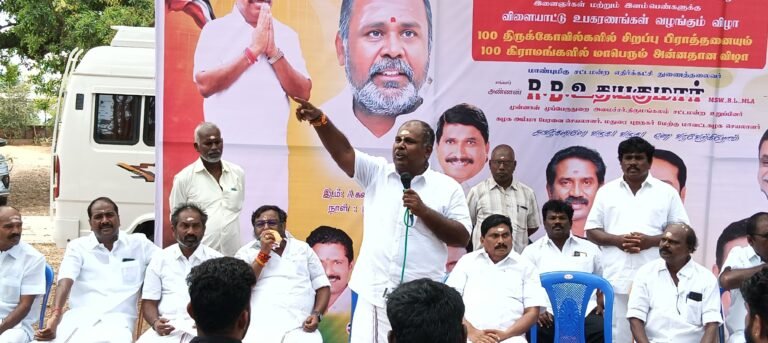 திமுக மீது முன்னாள் அமைச்சர் தாக்கு