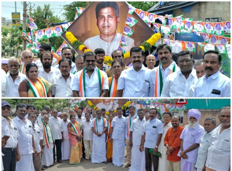 பழனி நகர காங்கிரஸ் கமிட்டி சார்பாக கக்கன் அவர்களின் 118 வது பிறந்தநாள் விழா.