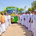 இராமநாதபுரம் தி.மு.க மாவட்ட கழக செயலாளர் காதர்பாட்ஷா முத்துராமலிங்கம் தலைமையில் கமுதியில் புதிய மினிபேருந்து சேவை