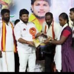 உசிலம்பட்டி அருகே தமிழக வெற்றிக் கழகம் சார்பில் நலத்திட்ட உதவிகள்.