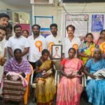 பழனியில் தமிழக வெற்றி கழகம் சார்பாக விஜயின் 51 வது பிறந்தநாள் விழா