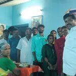 திண்டுக்கல் மாவட்டம் பழனியில் த.வெ.க.பழனி கிழக்கு ஒன்றிய இளைஞர் அணி சார்பில் முதியோர் இல்லத்தில் அன்னதானம் வழங்கினர்.