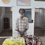 பழனி பகுதியில் தமிழக அரசால் தடை செய்யப்பட்ட புகையிலைப் பொருட்கள் விற்பனைக்கு வைத்திருந்த நபர் கைது.