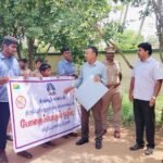 போதைப் பாதை அழிவின் பாதை! ரோடு ரோடா கோஷம் போடும் மாணவர்கள்! காவல் ஆய்வாளர் தலைமையில் ஊர்வலம்.