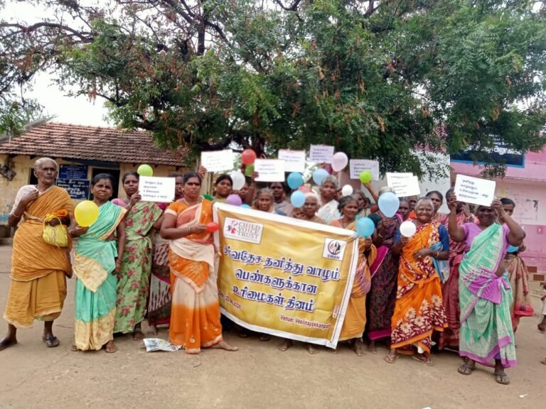 நிலக்கோட்டை அருகே உலகளவிய தனித்து வாழும் பெண்களுக்கான தின விழா.