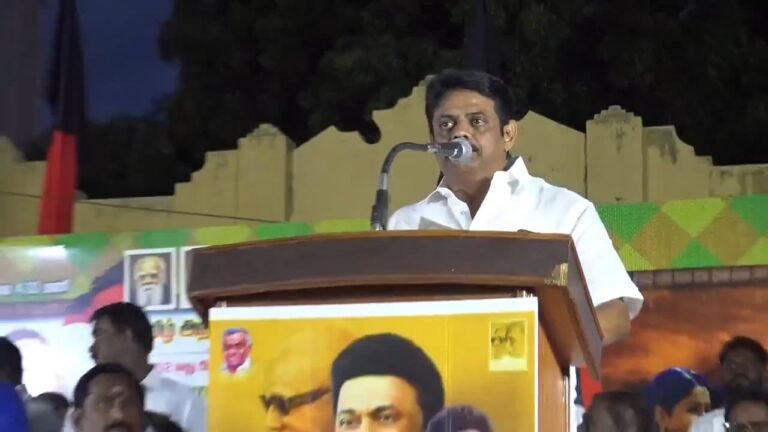 முருக பக்தர்கள் மாநாட்டில் அண்ணா பெரியாரை, கொச்சைப்படுத்தி பேசி இருக்கிறார்கள்.