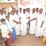 சோழவந்தான் அருகே கருப்பட்டியில் அன்னதானம் மற்றும் நலத்திட்ட உதவிகள் ஆர்.பி. உதயகுமார் வழங்கினார்