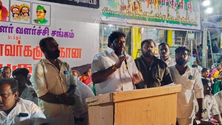 வத்தலகுண்டுஅரசு கள்ளர் விடுதி இடத்தில் சமுதாய கூடம் முயற்சி செய்யும் பேரூராட்சி நிர்வாகத்தையும் வருவாய்த்துறை நிர்வாகத்தை கண்டித்து கண்டன ஆர்ப்பாட்டம்.