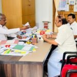 புதுச்சேரி உப்பளம் தொகுதி மேம்பாட்டு பணிகள் - நகராட்சி அதிகாரிகளுடன் எம்எல்ஏ அனிபால் கென்னடி ஆலோசனை