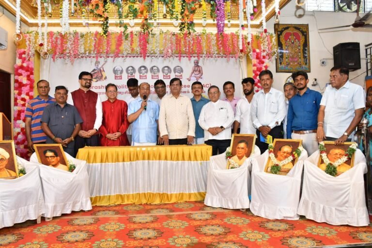 மதுரையில் சௌராஷ்ட்ர பிரமுகர்கள் அரசியல் பிரதிநிதித்துவ ஆலோசனைக் கூட்டம்.