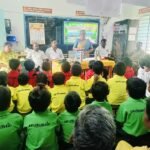 கந்தர்வகோட்டை அருகே பெரிச்சிவன்னியம்பட்டியில் தொடக்க பள்ளியில் முப்பெரும் விழா.